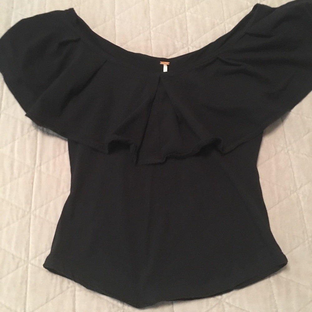 FP off shoulder top. Phasing out my closet